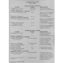 Tabla de horario de clases durante el curso 1940-1941, donde se aprecia la separación de turnos por sexo