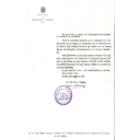 Documento de nombramiento como Director de la Escuela Universitaria de Profesorado de EGB de Las Palmas