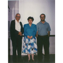 José Martel, Virginia Kiryakova y Víctor Hernández en la Escuela